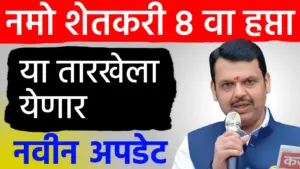 नमो शेतकरी योजनेचा आठवा हप्ता जानेवारीत जमा होणार! मात्र लाभार्थी संख्येत मोठी घट